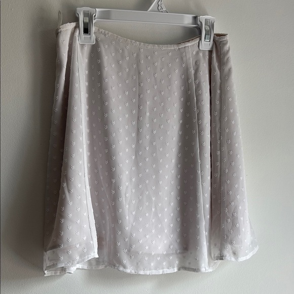 Sunday Best High Waist Elegant White Mini Skirt size 2 - Picture 2 of 5